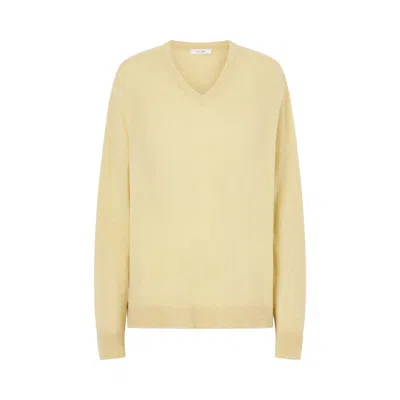 Pre-owned The Row Nian Top 'pale Yellow' | Women's Size M