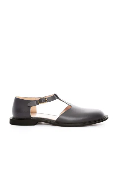 THE ROW NIC T-STRAP FLAT