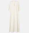 The Row Nicas Silk Beach Cover-up In White
