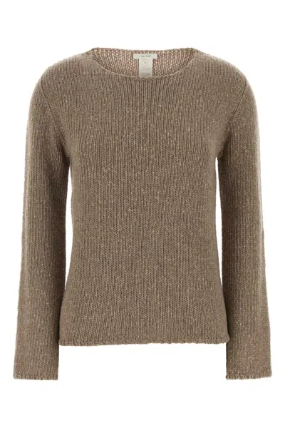 The Row Nitha Cashmere Sweater In Beige O Tan