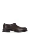 The Row Nobilis Boot In Laquer Brown