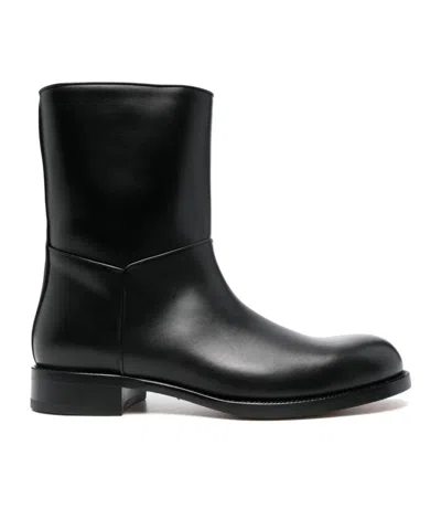 The Row Nobilis Boots In Black