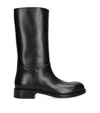 The Row Nobilis Knee-high Boots - Women's - Calf Leather In Black