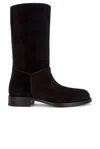 The Row Nobilis Riding Boot In Black