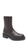The Row Nobilis Tr Bootie In Laquer Brown