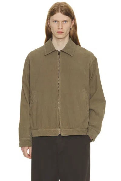 The Row Noggu Jacket In Brown