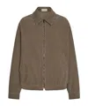 The Row Noggu Jacket In Corduroy In Brown