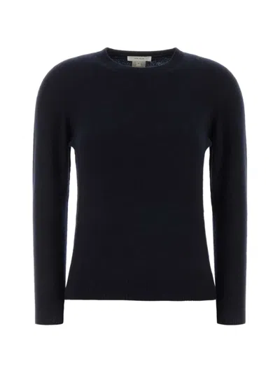 The Row Midnight Blue Cashmere Noler Sweater