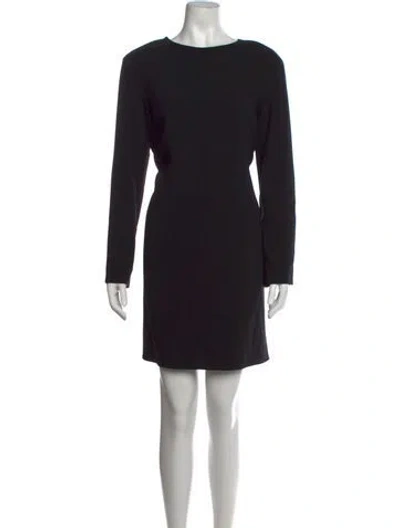 Pre-owned The Row Noma Mini Dress In Black