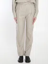 The Row Norbert Trousers In Beige