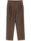 The Row Norbert Trousers In Brown