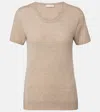 The Row Nova Cashmere Top In Nude