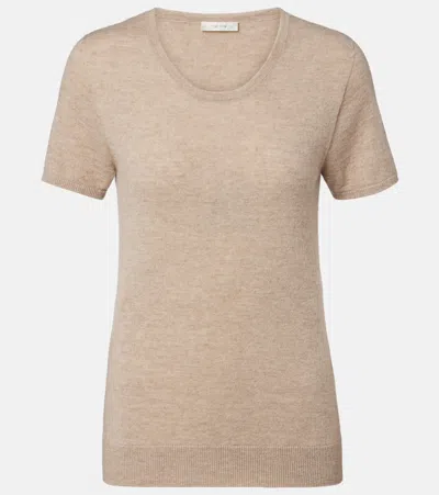 The Row Nova Cashmere Top In Nude