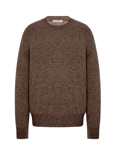 The Row Noval Sweater Chestnut Brown