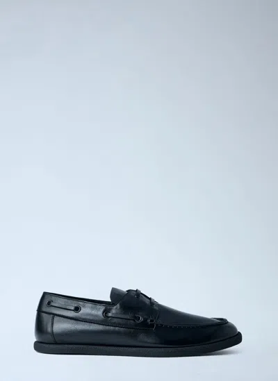 The Row Novus Saylor Loafers In Black