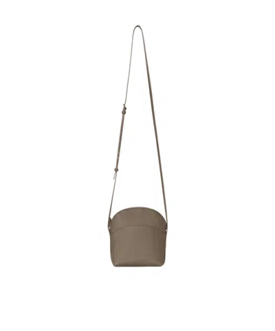 The Row N/s Annie Crossbody Bag In Leather