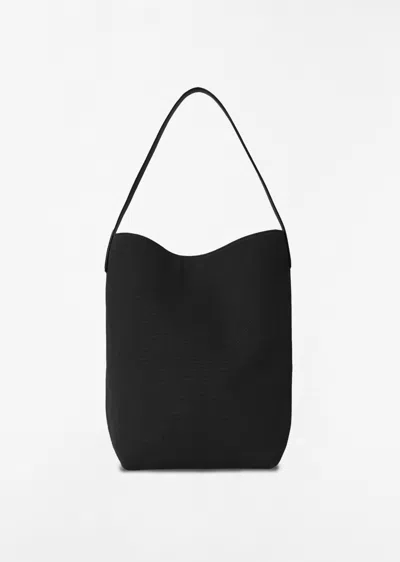 The Row N/s Cotton Canvas Park Tote, Large In Black