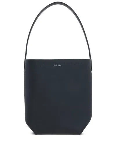 The Row Small N/s Park Leather Tote Bag In 蓝色