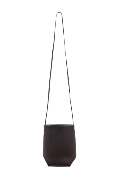 The Row N/s Park Crossbody Bag In Brown