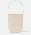 The Row N/s Park Small Leather Tote Bag In White
