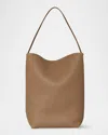 The Row N/s Park Tote Large In Lux Grained Calfksin In Sandpit
