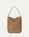 The Row N/s Park Tote Large In Lux Grained Calfksin In Sndp Sandpit