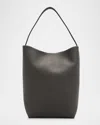 The Row N/s Park Tote Large In Lux Grained Calfksin In Timouse Grey