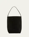 The Row Black Large N/s Park Tote In Black