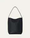 The Row N/s Park Tote Medium In Lux Grained Calfksin In Blue