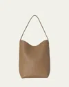 The Row N/s Park Tote Medium In Lux Grained Calfksin In Sndp Sandpit