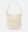 The Row Grained Leather Medium N/s Park Tote Bag In White