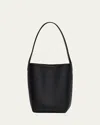 The Row N/s Park Tote Small In Lux Grained Calfksin In Blue