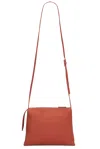 The Row Nu Twin Bag In Rust Pld