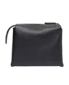 The Row Nu Twin Zipper Clutch In Black
