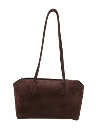 Pre-owned The Row Nubuck Terrasse In Brown