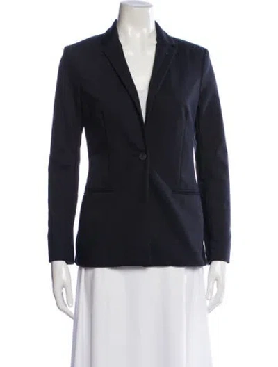 Pre-owned The Row Nylon Blazer In Blue
