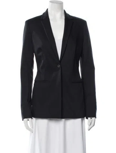 Pre-owned The Row Nylon Blazer In Blue