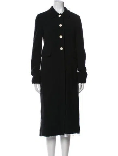 Pre-owned The Row Nylon Coat In Black