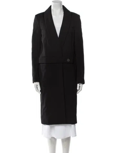 Pre-owned The Row Nylon Coat In Black