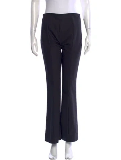 Pre-owned The Row Nylon Flared Pants In Blue