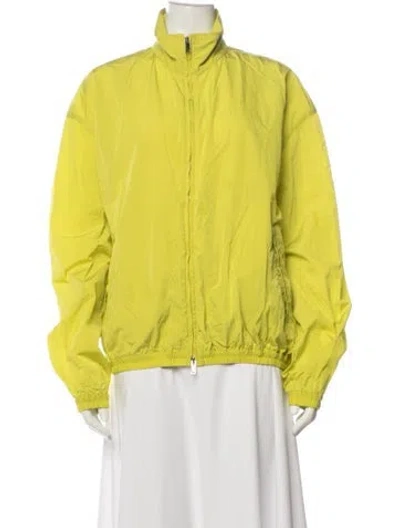 Pre-owned The Row Nylon Jacket In Green