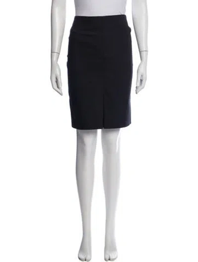 Pre-owned The Row Nylon Knee-length Skirt In Black