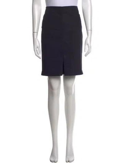 Pre-owned The Row Nylon Knee-length Skirt In Black