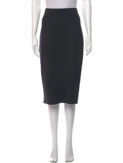 Pre-owned The Row Nylon Knee-length Skirt In Grey