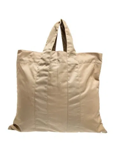 Pre-owned The Row Nylon Sam In Neutrals