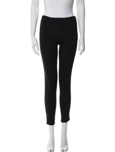Pre-owned The Row Nylon Skinny Leg Pants In Black
