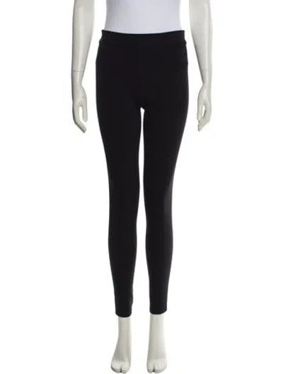 Pre-owned The Row Nylon Skinny Leg Pants In Black