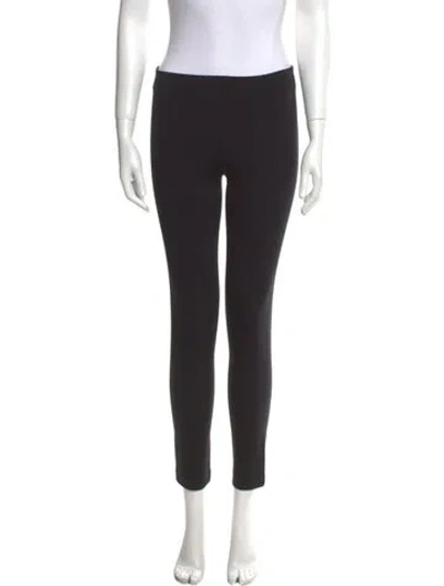 Pre-owned The Row Nylon Skinny Leg Pants In Black