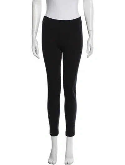 Pre-owned The Row Nylon Skinny Leg Pants In Black
