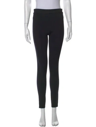 Pre-owned The Row Nylon Skinny Leg Pants In Black